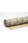 Csomagolópapír vízálló hortenzia mintás papír 750mmx25m lila
