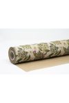 Csomagolópapír vízálló hortenzia mintás papír 750mmx25m zöld