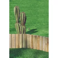 Rönk jellegű fa ágyásszegély 5x20 cm x 1,5 m