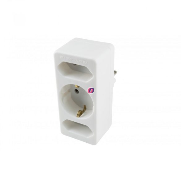 HOME 2euro+1védőér. alj elosztó - NV13WH