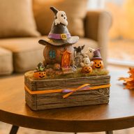 Halloween-i asztaldísz dekoráció - 2 féle Halloween-i asztaldísz dekoráció - 2 féle