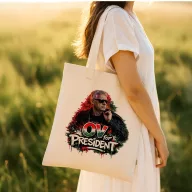 Orbán Viktor for President - táska -  37 x 41 x cm bézs