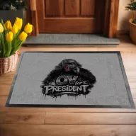 Orbán Viktor for President -Lábtörlő 60x40 cm szürke