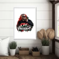 Orbán Viktor for President - falikép 21x30 cm