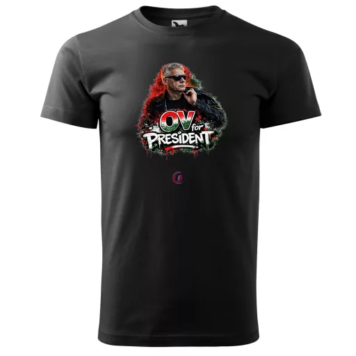 Orbán Viktor for President póló felnőtt / gyerek méretekben többféle színben