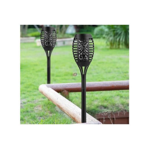 Lánghatású napelemes fákyla lámpa 51 cm 12 LED