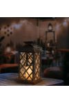 Napelemes lámpás antik gyertyafény effekt 27,5 cm