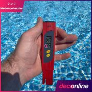   Medence ph teszter és hőmérő digitális vízelemző PHT 01
