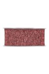 Szalag textil 40mmx15m piros fényes dekorációs kiegészítő