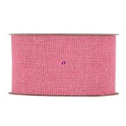 Szalag juta 7,5cmx20m pink