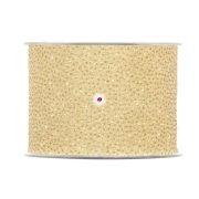 Szalag csillogós textil 63mmx20m arany