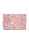 Karácsonyi mintás Szalag rózsaszín glitteres pöttyös 63mmx20m
