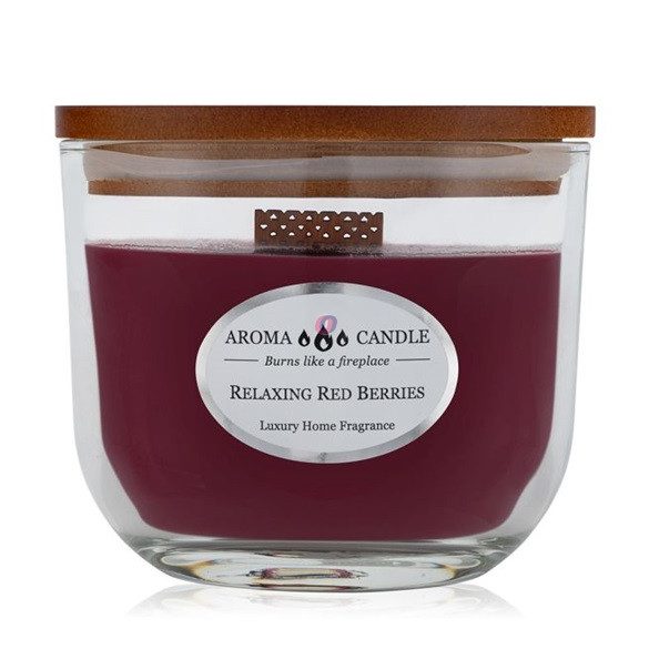Illatgyertya Relaxing Red Berries (erdei gyümölcs) 370g