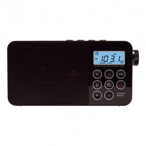 Home Táskarádió, 3 sávos, LCD RPR 3LCD