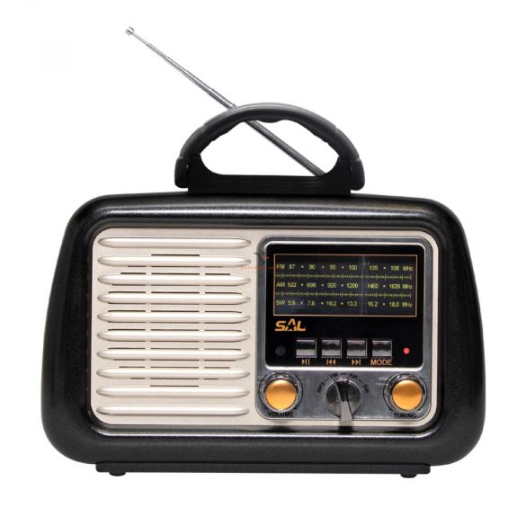 Home Retro táskarádió, MP3-BT, 3 sávos RRT 2B