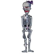   XL Halloweeni csontváz, 106  cm 3 féle választható kivitel PP, Papír