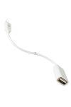 Home OTG kábel, microUSB dugó-USB aljzat SA 044