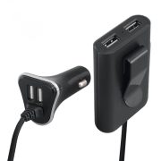Home Autós USB gyorstöltő, 4x2,4A SAU 96