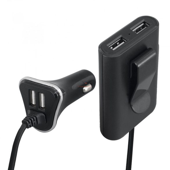 Home Autós USB gyorstöltő, 4x2,4A SAU 96