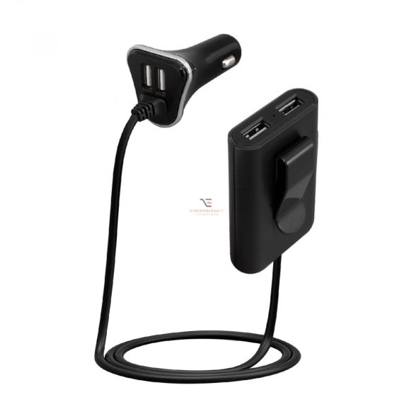 Home Autós USB gyorstöltő, 4x2,4A SAU 96