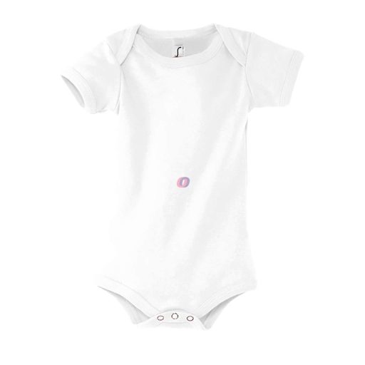 Személyre szabható Baba body Fehér egyedi nyomattal