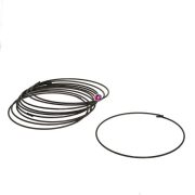 Karika fém 55 cm fekete 10 1,58 kg db-os szett