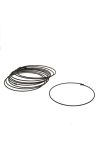 Karika fém 25 cm fekete 10 db-os szett