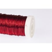 Dekordrót sima 0,3 mm piros 100 gr