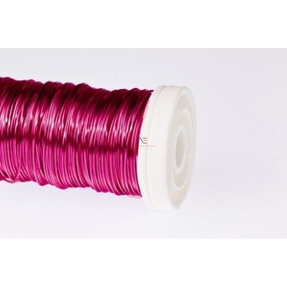 Dekordrót sima 0,5 mm pink 100 gr