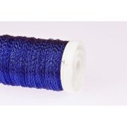 Dekordrót gyűrt 0,3 mm sötétkék 75 gr