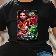   Szoboszlai 2026 Comic mintás póló egyedi névvel, gyerek és felnőtt méretekben