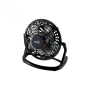 Home Asztali USB ventilátor, 10cm, fekete TF 10 USB
