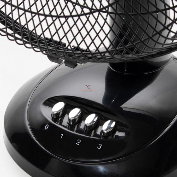 Home Asztali ventilátor, 30cm, 40 W, fekete TF 32/BK