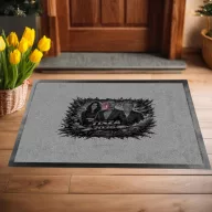 Tisza Trió 2026- Lábtörlő 60x40 cm szürke