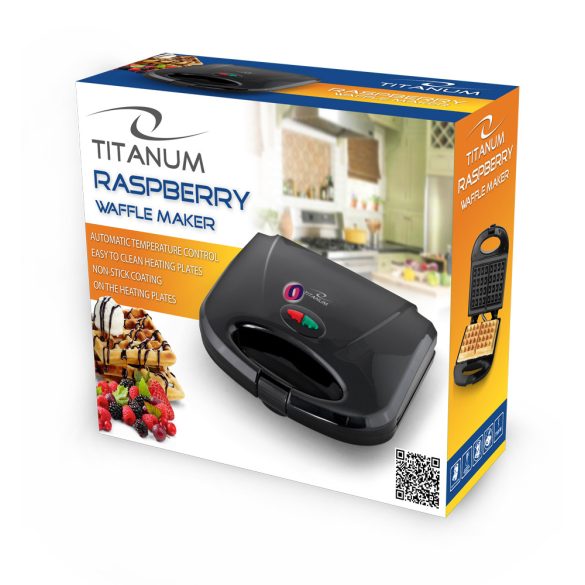 Esperanza Gofrisütő Raspberry 750W Titanum