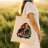 Toroczkai for President- táska -  37 x 41 x cm bézs