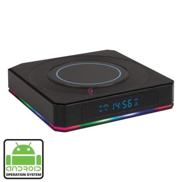 Smart TV Box Android Tv okosító mini PC 4K UHD