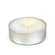 Teamécses - fehér - Ø37 mm - 20 db / csomag