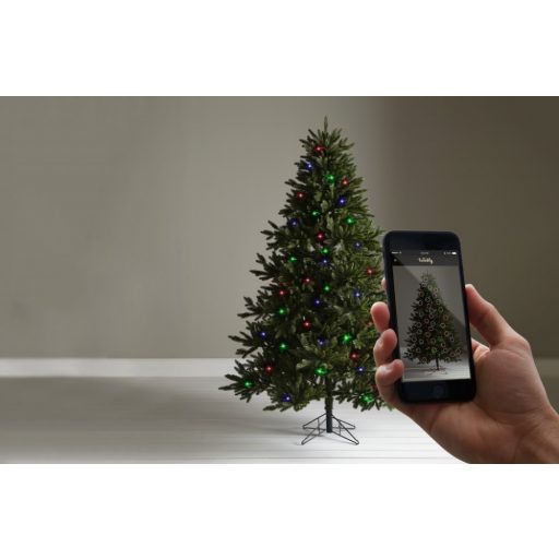 Twinkly okos fényfüzér 150 LED IP44 Wi-Fi BT Zene érzékelés 2019-es Modell