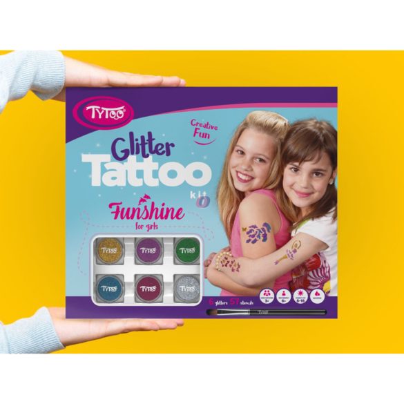 TyToo Funshine csillámtetoválás szett