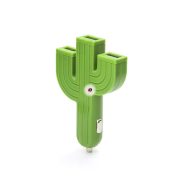 Kaktusz alakú autós töltő, 3 USB csatlakozóval
