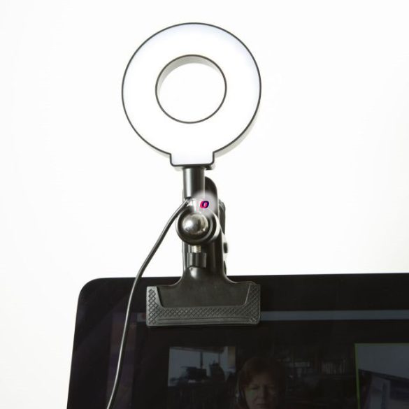 Notebookra rögzíthető selfie fény