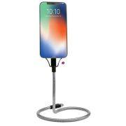 Kábel és telefontartó iPhone készülékhez, gooseneck