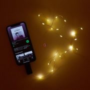 Ritmus érzékelős fényfűzér, lightning csatlakozóval