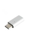 Home USB-C dugó - microUSB-B aljzat átalakító, fém USBC A1
