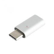   Home USB-C dugó - microUSB-B aljzat átalakító, fém USBC A1