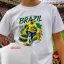 Személyre szabható NEYMAR gyerek póló VB 2026 egyedi névvel
