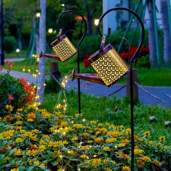 XL Napelemes locsolókanna világítás 37 LED