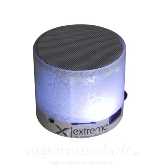 Esperanza Extreme Flash Bluetooth Hangszóró Fm rádióval fehér