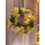   XL Prémium Őszi ajtódísz 25 cm "AUTUMN CLASSIC" 2 féle